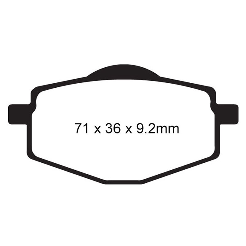 BRAKE PADS - SFAHH SERIES - SFA101HH FRONT/REAR