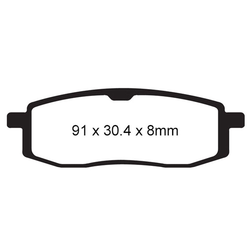 BRAKE PADS - R SERIES - FA105R FRONT
