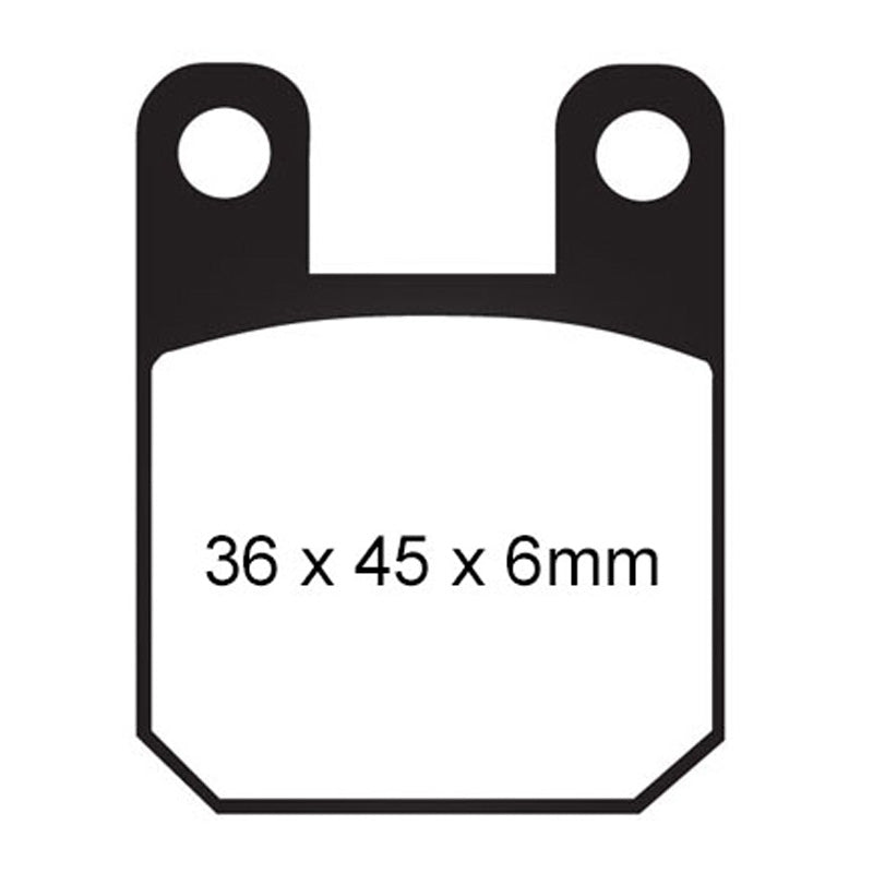 BRAKE PADS - R SERIES - FA115R FRONT/REAR