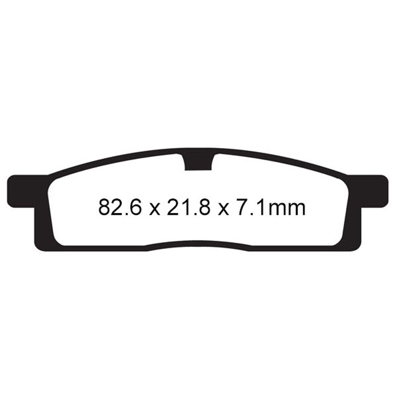 BRAKE PADS - R SERIES - FA119R FRONT