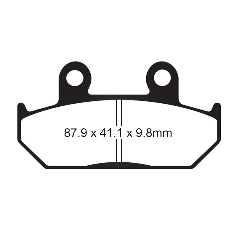 BRAKE PADS - FA SERIES - FA124/2 FRONT