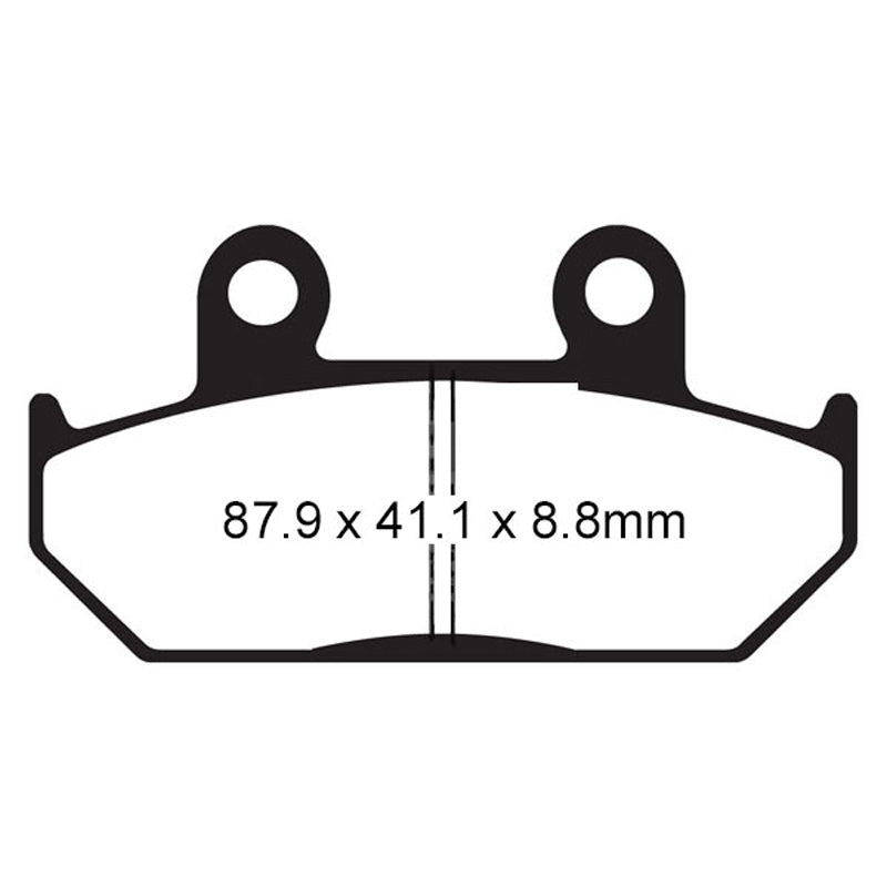 BRAKE PADS - HH SERIES - FA124HH FRONT
