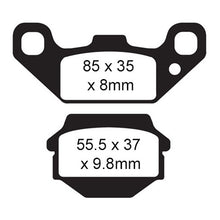 BRAKE PADS - SV SERIES - FA128SV