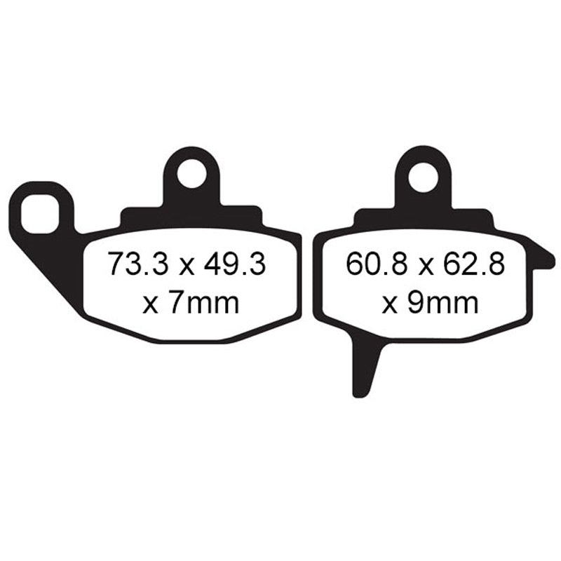 BRAKE PADS - R SERIES - FA130R FRONT