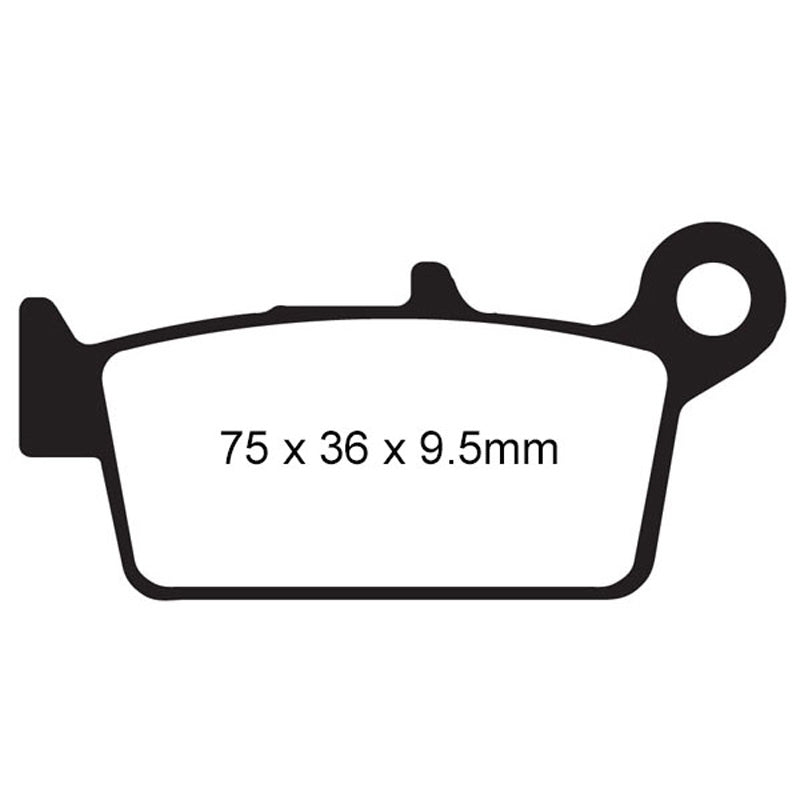 BRAKE PADS - MXS SERIES - MXS131 REAR