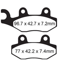 BRAKE PADS - R SERIES - FA135R FRONT