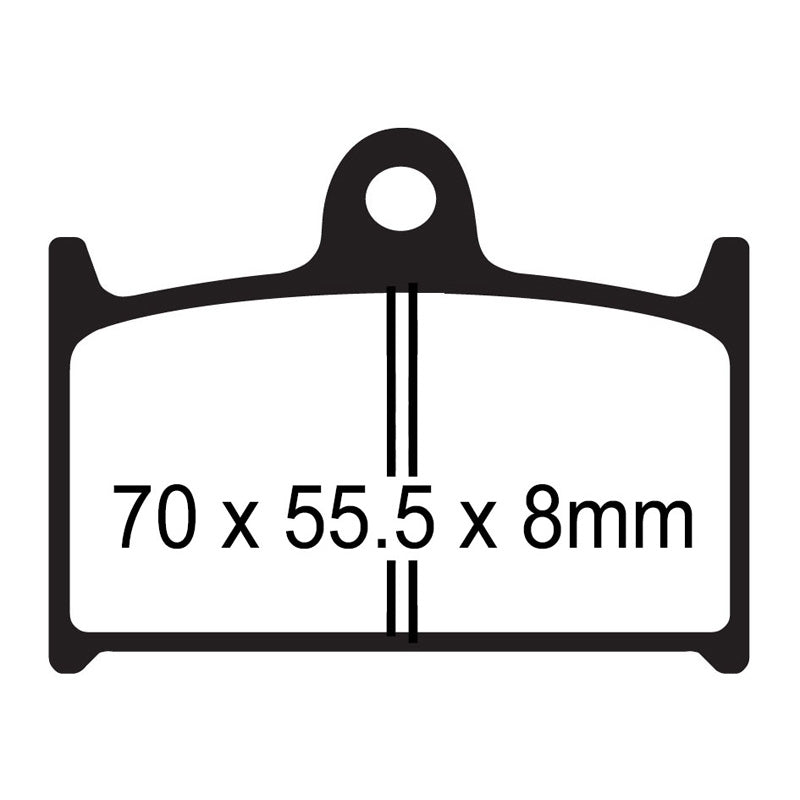 BRAKE PADS - HH SERIES - FA145HH FRONT