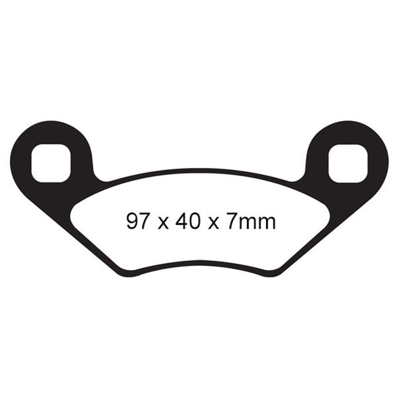 BRAKE PADS - SXR SERIES - SXR159HH