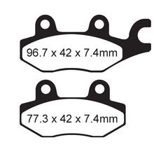 BRAKE PADS - SV SERIES - FA165SV FRONT