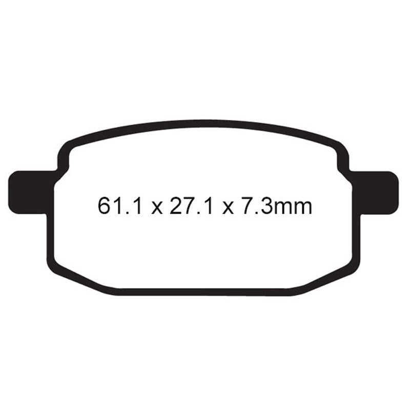 BRAKE PADS - SFAHH SERIES - SFA169HH FRONT