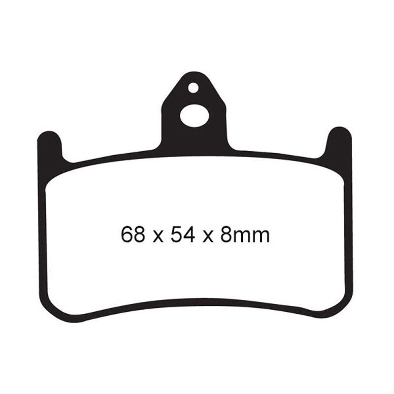 BRAKE PADS - HH SERIES - FA187HH FRONT