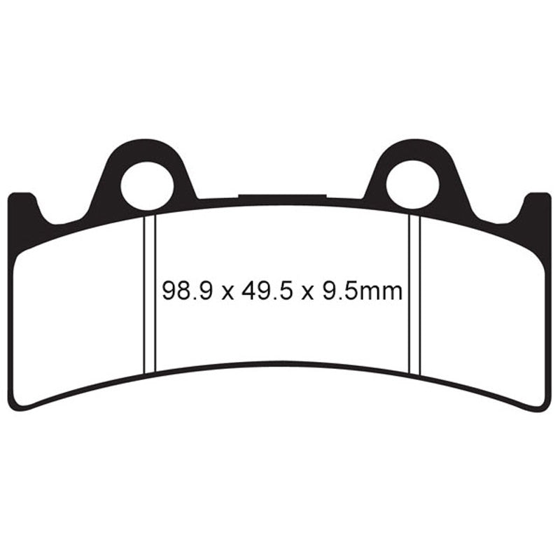 BRAKE PADS - FA SERIES - FA190 FRONT