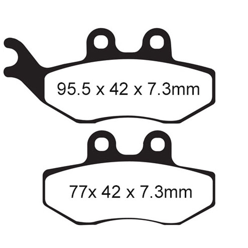 BRAKE PADS - SFAHH SERIES - SFA194HH FRONT