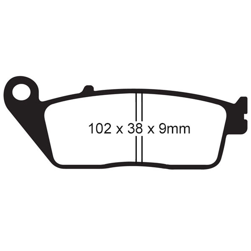 BRAKE PADS - FA SERIES - FA226 FRONT