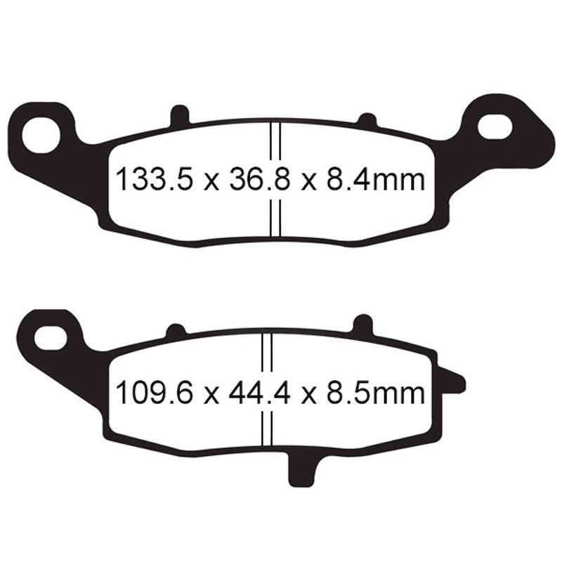 BRAKE PADS - HH SERIES - FA229HH FRONT