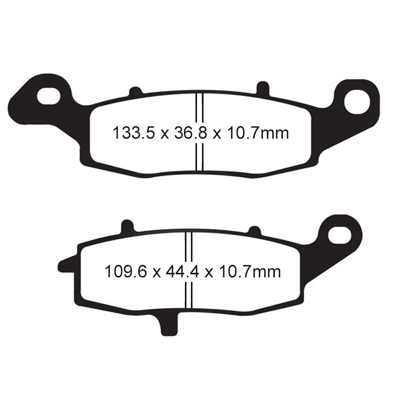 BRAKE PADS - V SERIES - FA231/2V REAR