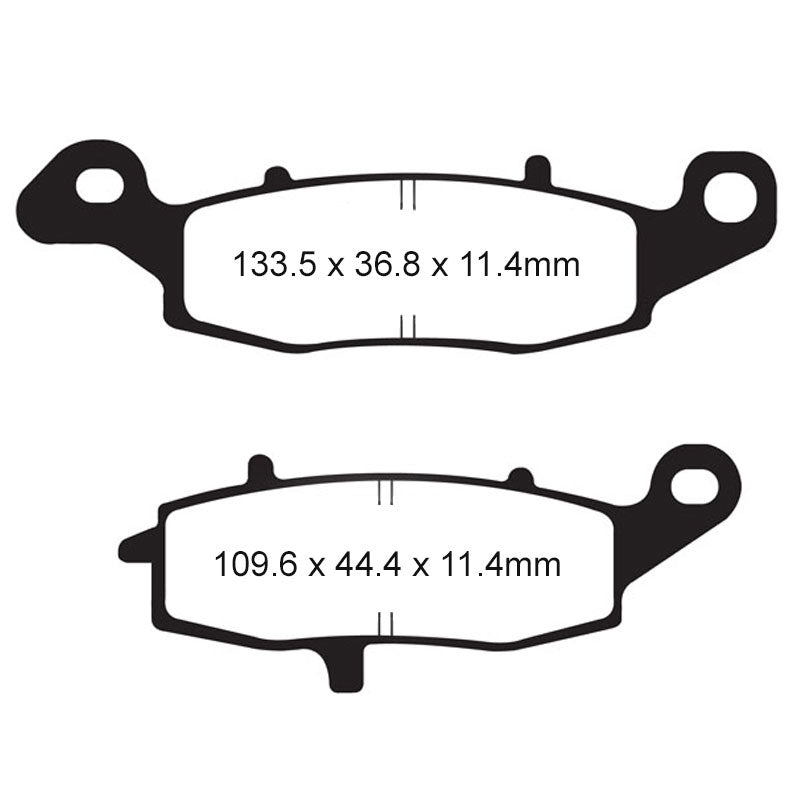 BRAKE PADS - V SERIES - FA231/3V REAR