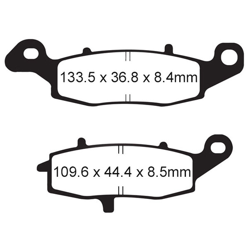 BRAKE PADS - KEVLAR/CARBON - (FA231)