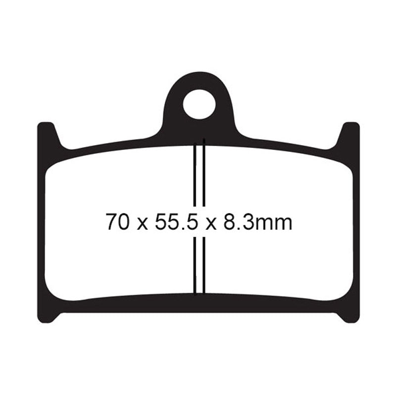 BRAKE PADS - HH SERIES - FA236HH FRONT