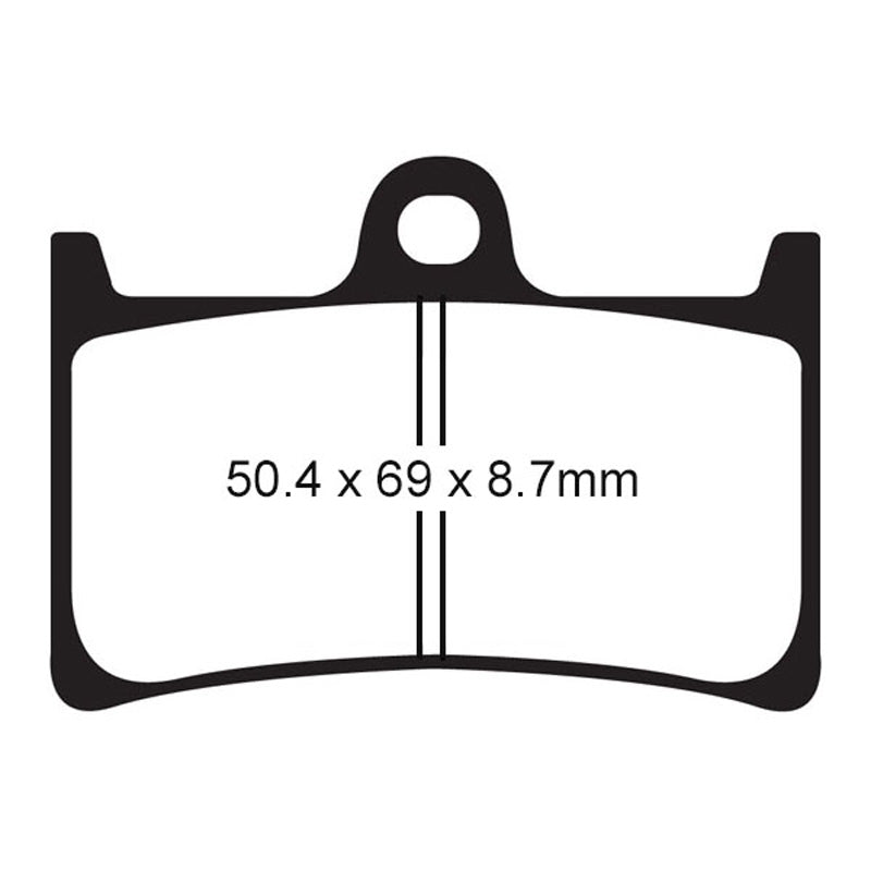 BRAKE PADS - SFA SERIES - SFA252 FRONT