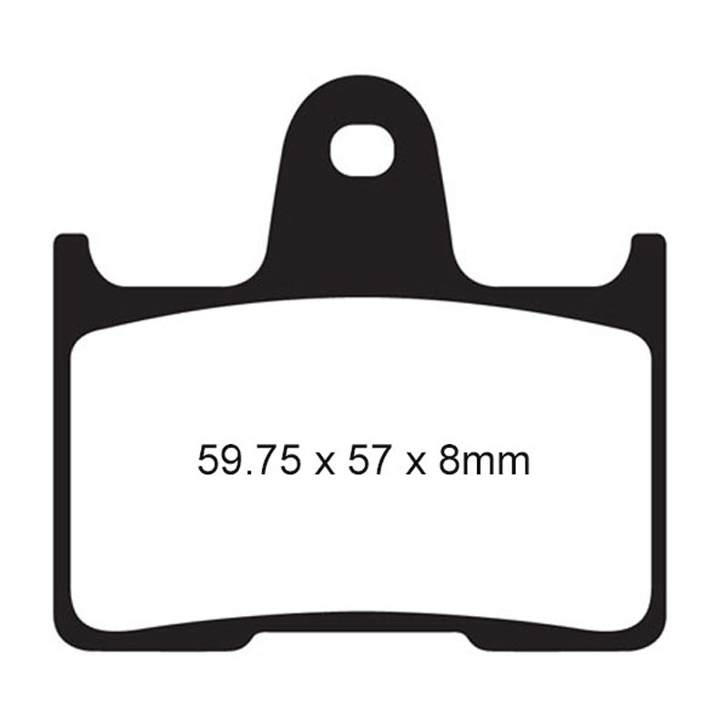 EBC PAD FA254,FERODO 310-254(FDB2111P)(VD436)