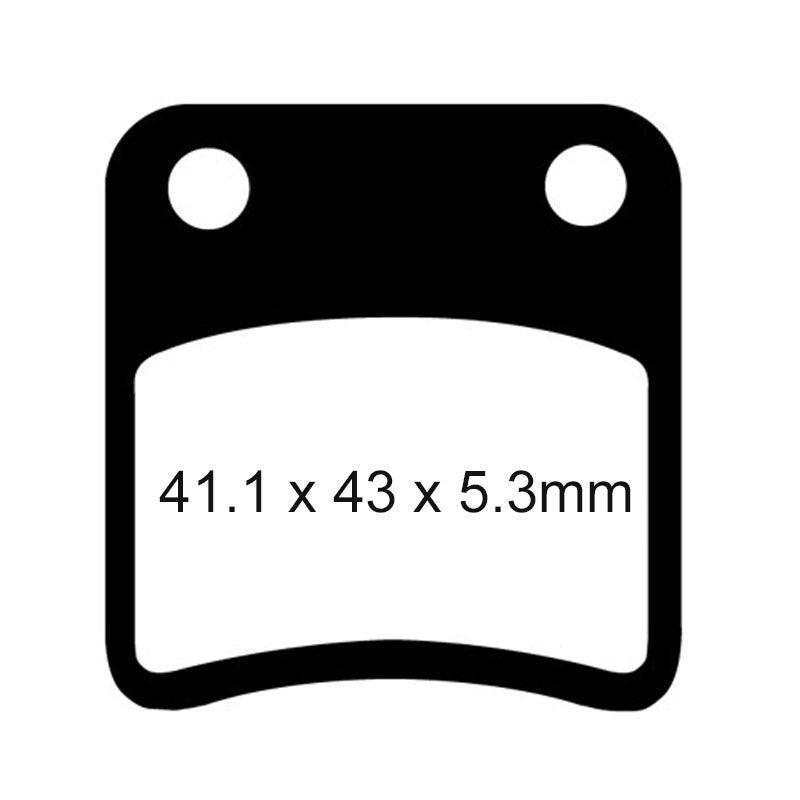 BRAKE PADS - SFA SERIES - SFA257/2 FRONT/REAR/PARK
