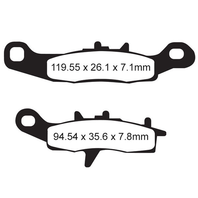 BRAKE PADS - X SERIES - FA258X FRONT
