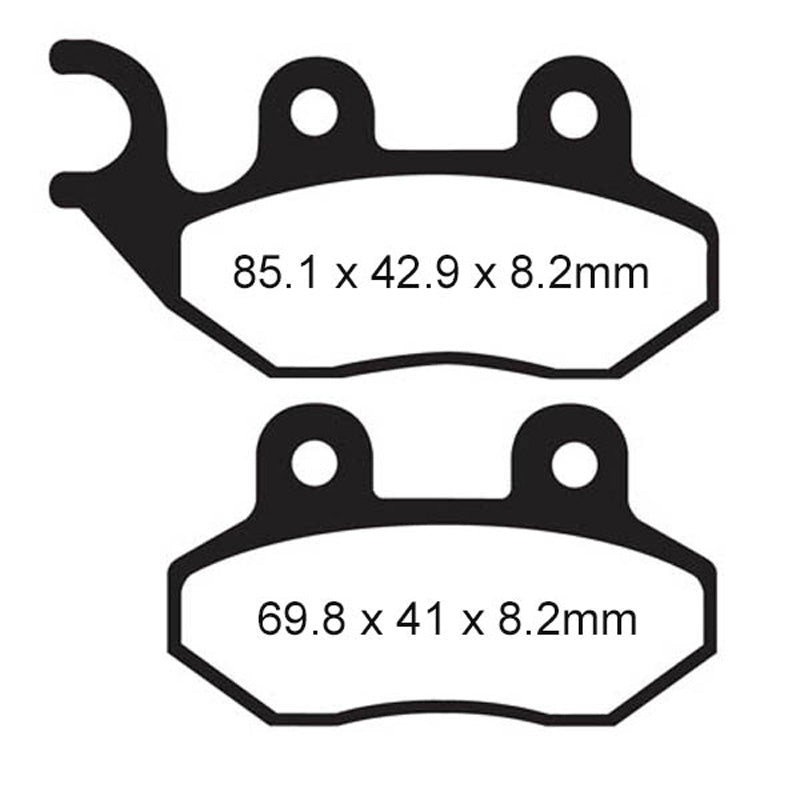 BRAKE PADS - SFA SERIES - SFA264 FRONT/REAR