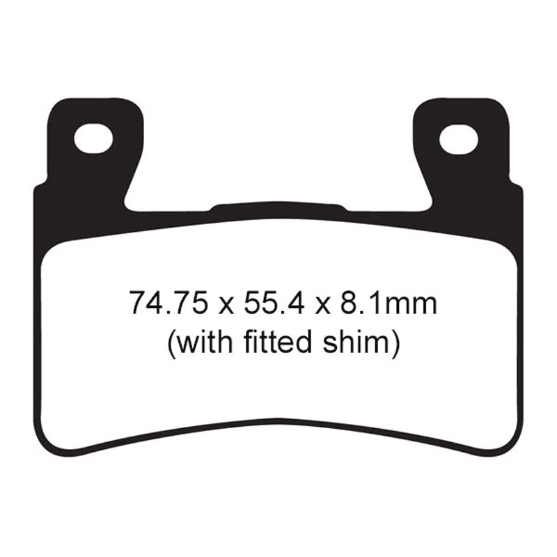 BRAKE PADS - HH SERIES - FA265HH FRONT