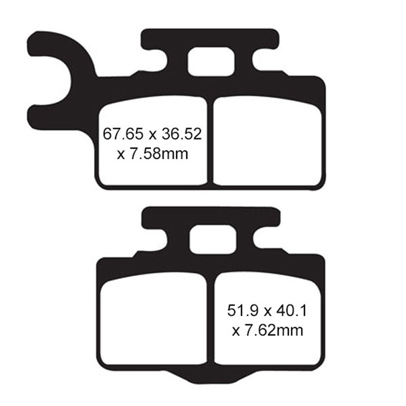 BRAKE PADS - X SERIES - FA302X FRONT