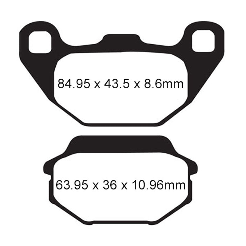 BRAKE PADS - SFA SERIES - SFA305 FRONT/REAR