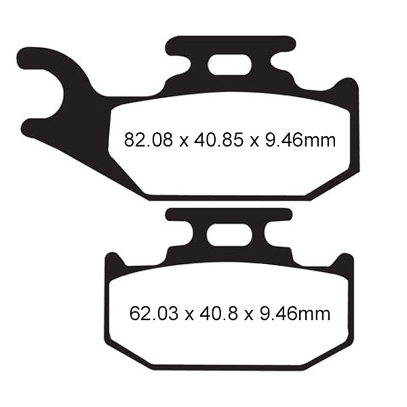 BRAKE PADS - SV SERIES - FA317SV REAR