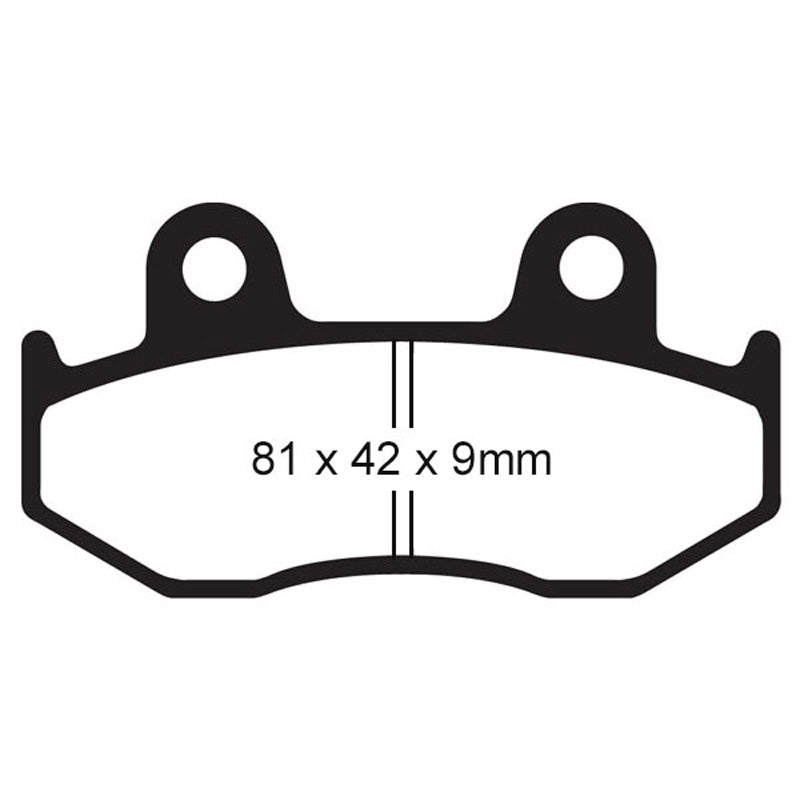 BRAKE PADS - R SERIES - FA323R FRONT