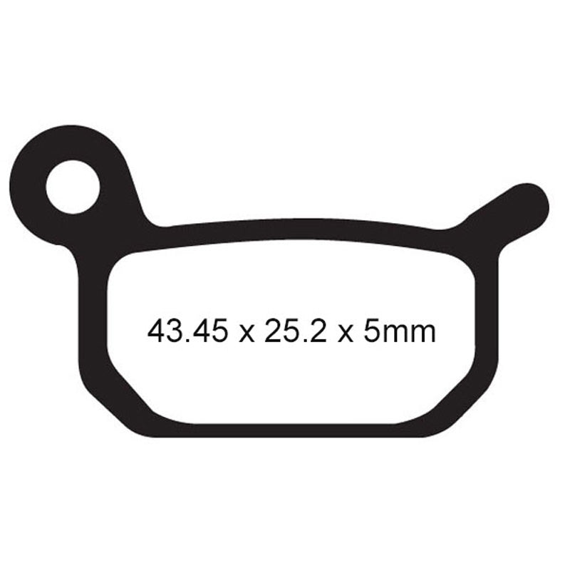 BRAKE PADS - R SERIES - FA325R FRONT/REAR