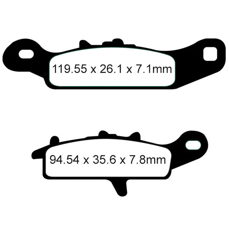 BRAKE PADS - R SERIES - FA342R