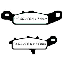 BRAKE PADS - SV SERIES - FA342SV
