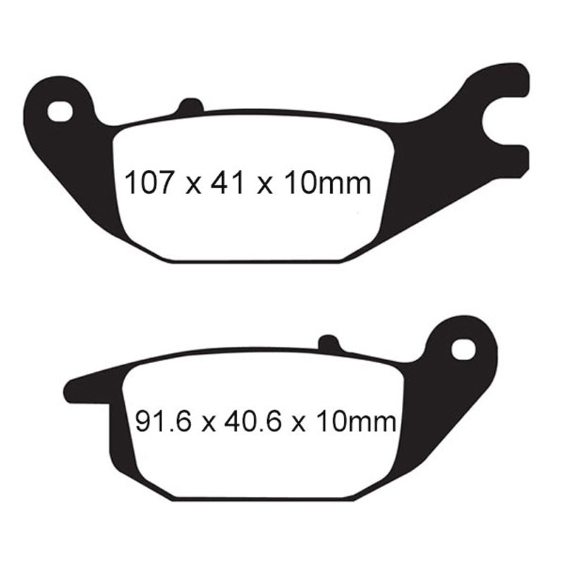 BRAKE PADS - FA SERIES - FA343 REAR