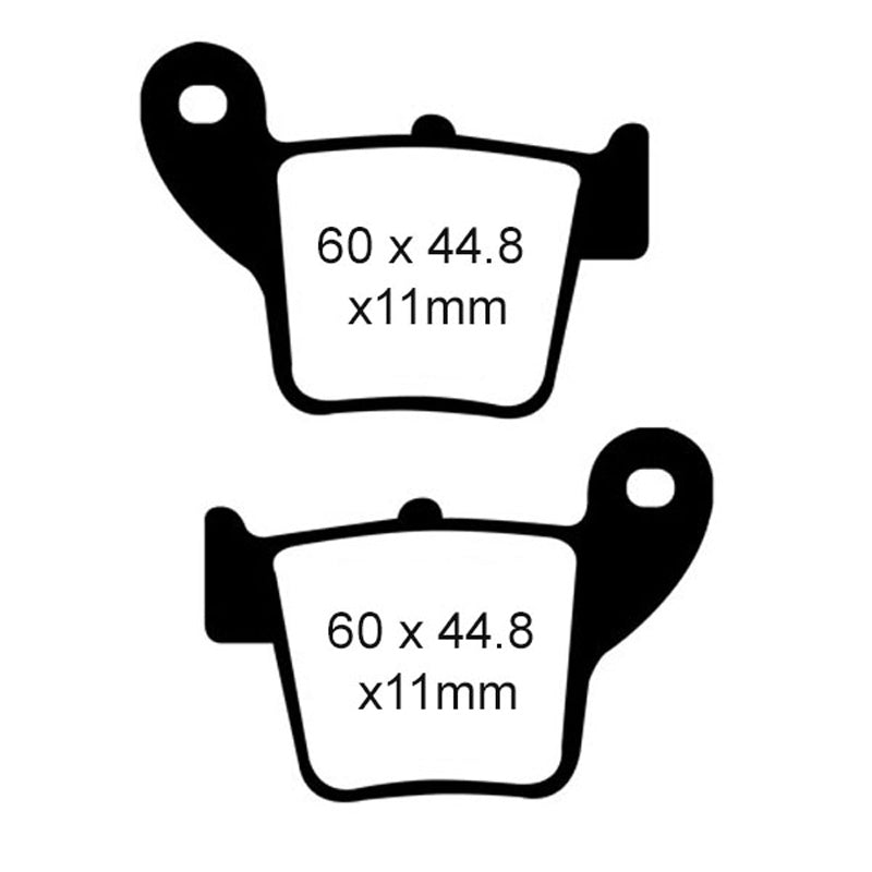 BRAKE PADS - X SERIES - FA346X REAR