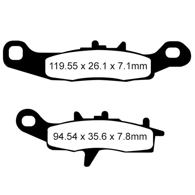 BRAKE PADS - SV SERIES - FA349SV
