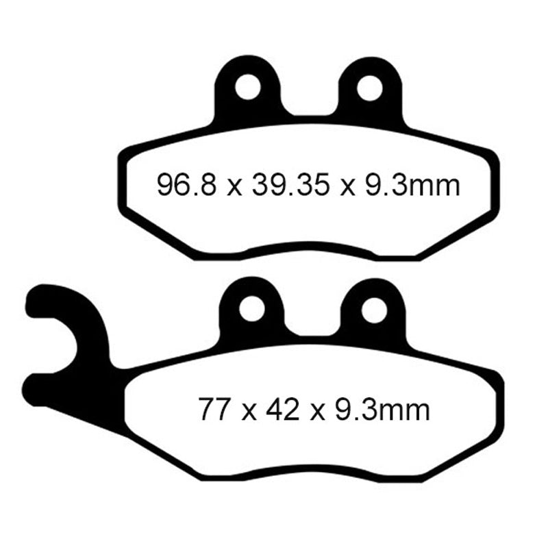 BRAKE PADS - SFA SERIES - SFA353 FRONT/REAR