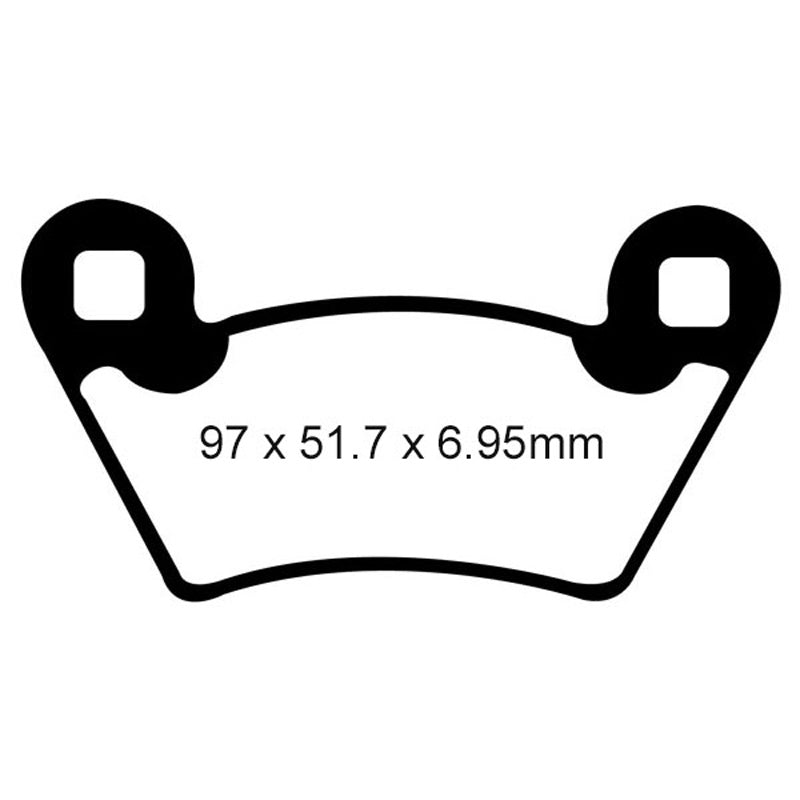 BRAKE PADS - SXR SERIES - SXR354HH