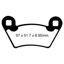 BRAKE PADS - R SERIES - FA354R