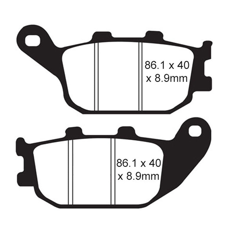 BRAKE PADS - SFAHH SERIES - SFA358HH REAR