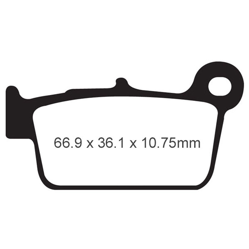 BRAKE PADS - MXS SERIES - MXS367 REAR