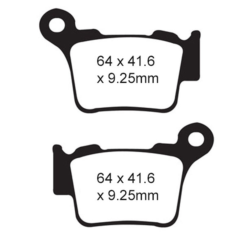 BRAKE PADS - KEVLAR/CARBON - (FA368X)