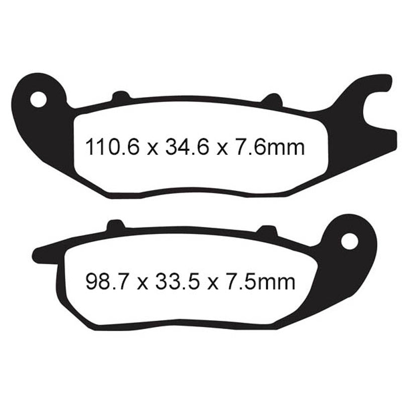 BRAKE PADS - HH SERIES - FA375HH FRONT
