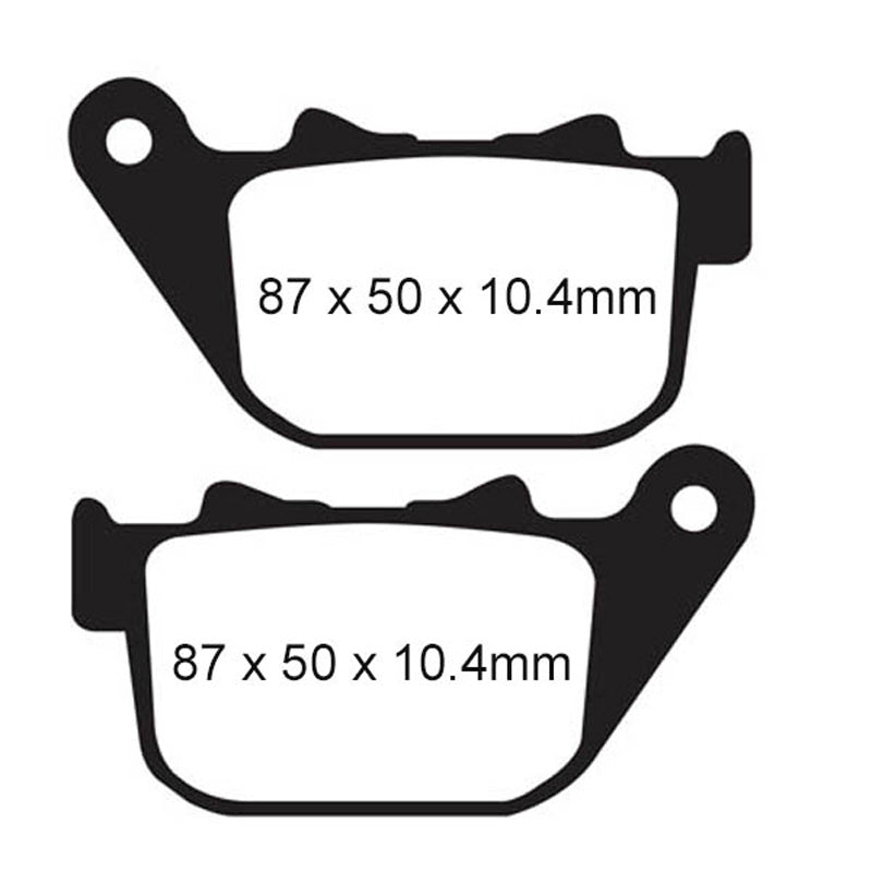 BRAKE PADS - V SERIES - FA387V REAR