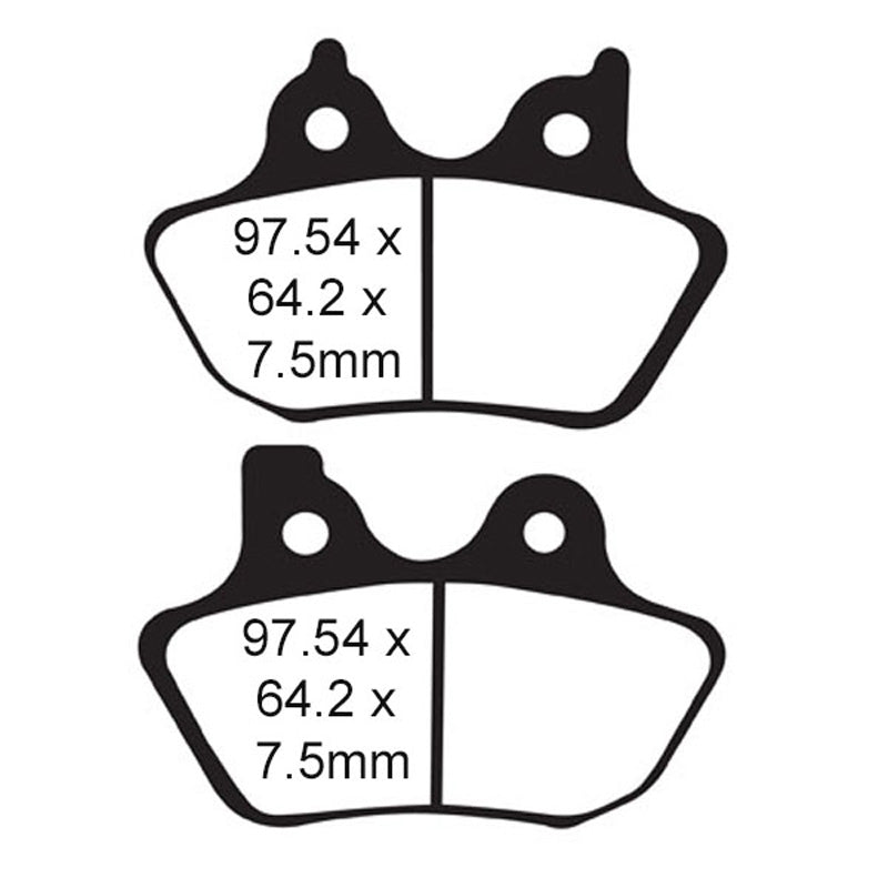 BRAKE PADS - V SERIES - FA400V FRONT/REAR