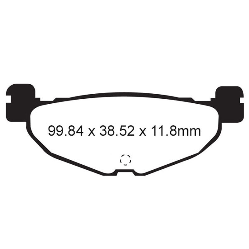 BRAKE PADS - SFAHH SERIES - SFA408HH REAR