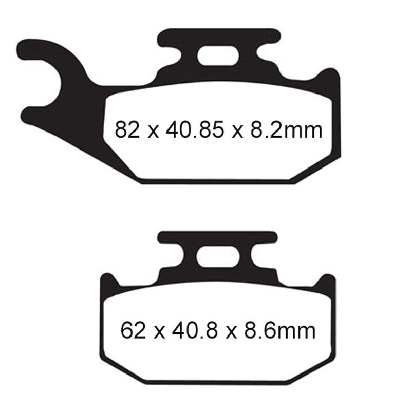 BRAKE PADS - R SERIES - FA414R
